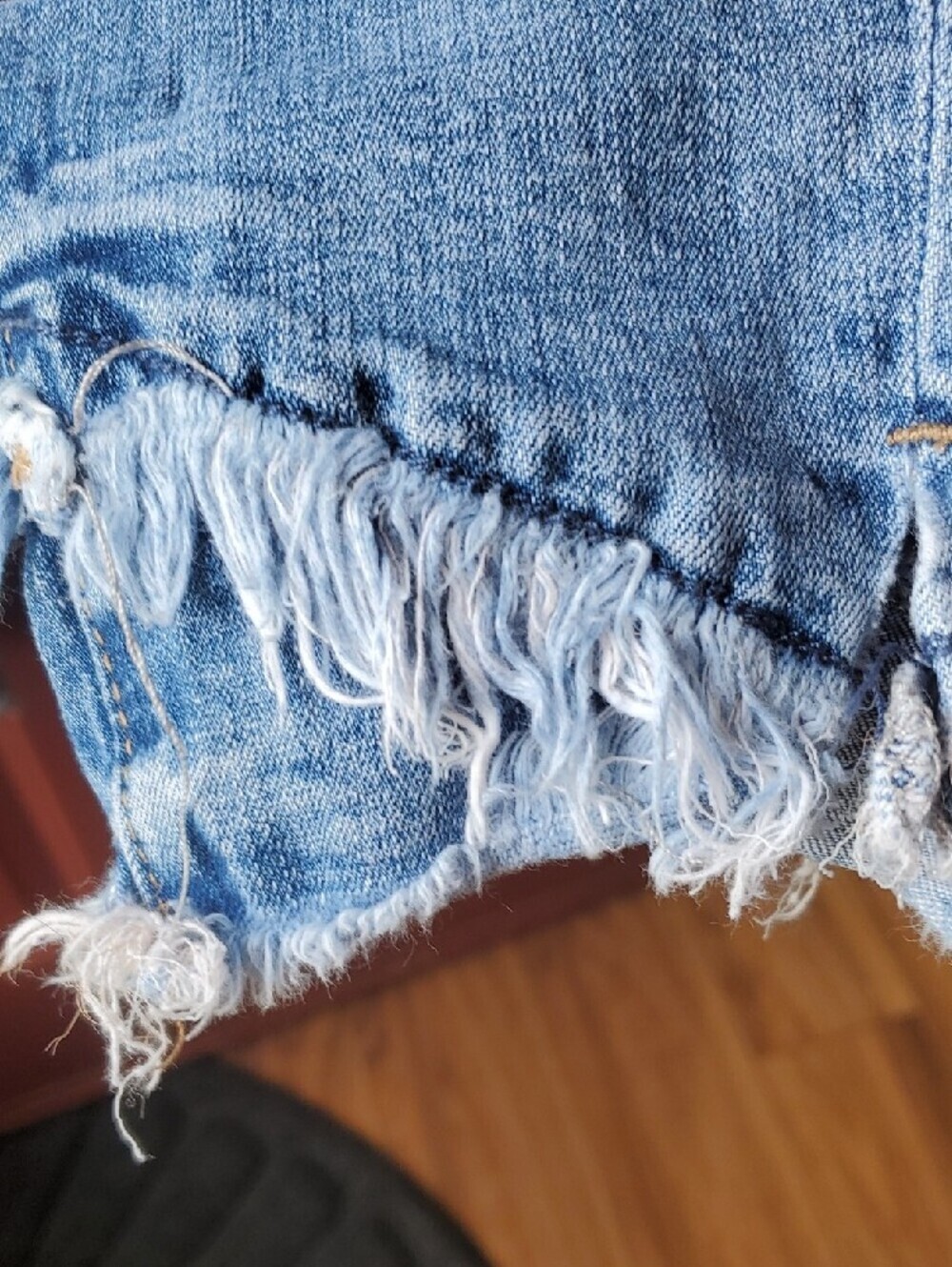KanCan Light Blue Ripped Skinny Jeans 7/27 - Picture 7 of 11